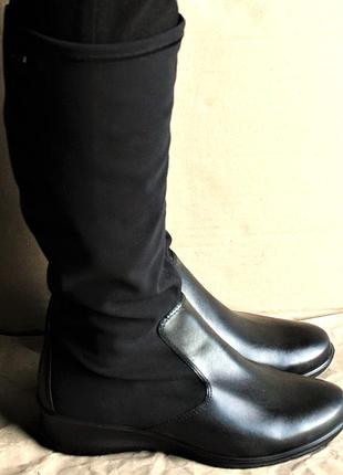 Сапоги ecco babett 216083 gore-tex мембрана оригинал натуральная кожа новые р.38