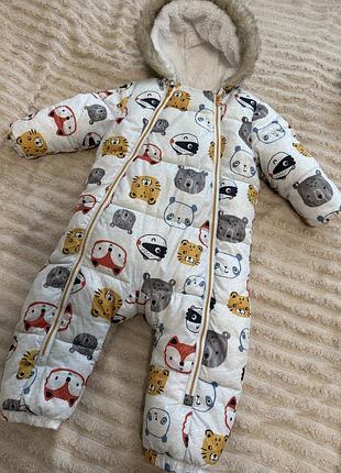 Дитячий зимовий комбінезон