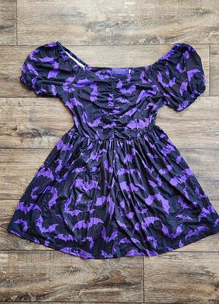 Карнавальный костюм платье летучая мышь, хеловин