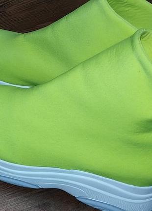 Крутезные кроссовки- носки, яркого цвета, под бренд баленсиага 36 размер