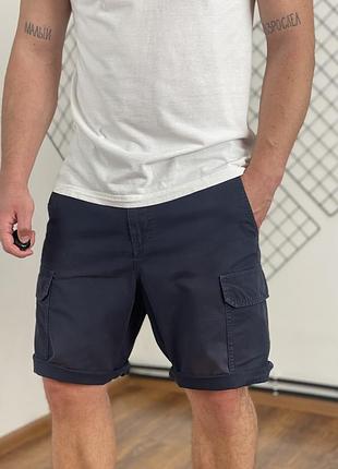 Темно сині шорти карго billabong