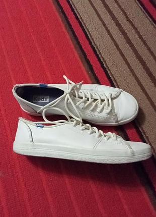 Кеды кожаные