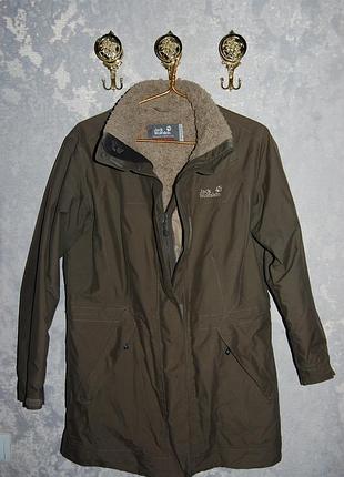 Куртка jack wolfskin women texapore, оригінал , на холодну осінь (теплу зиму) , розмір напевно - (x) xl