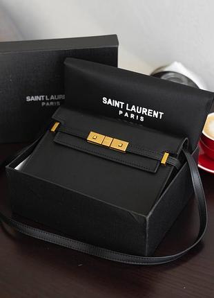 Сумка жіноча ysl брендована  люксова чорна