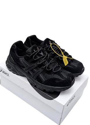 Мужские термо кроссовки asics gel sonoma черные (gore-tex) ❄️