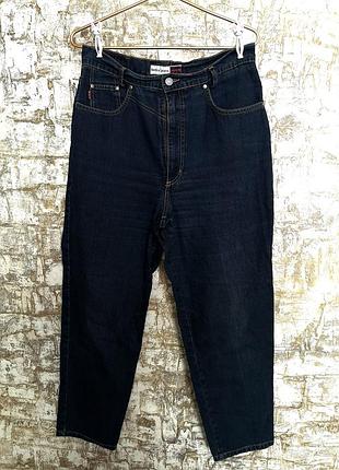 Джинсы женские большого размера his темно-синие джинсы