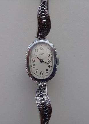 Винтажные женские механические часы луч филигрань беларусь
