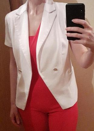 Жакет піджак із кишенями