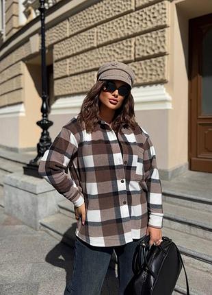 Рубашка удлиненная, с карманом, застегивается на пуговицы. очень мягкая, теплая, приятная к телу ткань, не скатывается 1107 (а871)