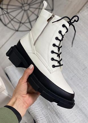 Невероятно стильные зимние ботинки. люкс качество