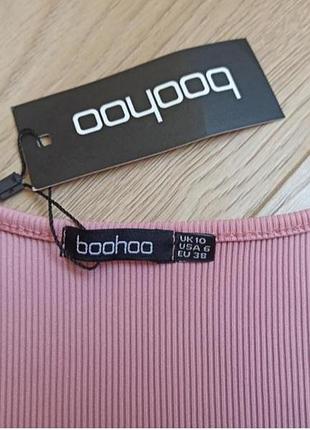 Коротка сукня в рубчик 3