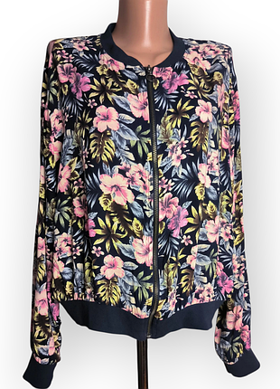 Куртка бомбер cotonel тонкая ветровка размер l