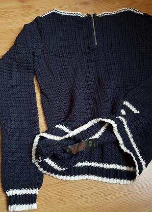 Стильний котоновий светр 3