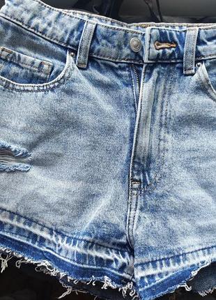 Джинсовые шорты cropp женские