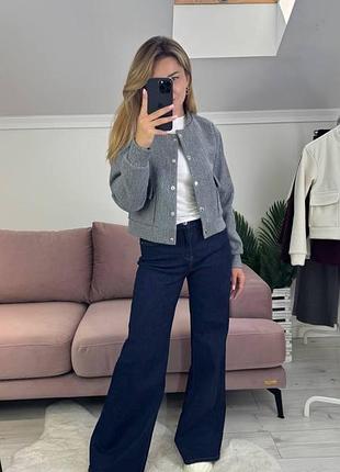 Кашемировый бомбер (шоколад, черный, молочный, серый)