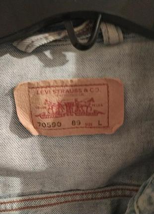 Джинсовая жилетка levi strauss & co.4 фото