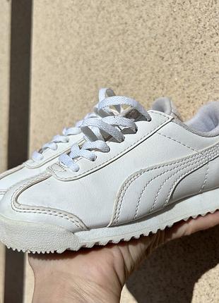 Білі кросівки puma розмір 10.5/28.5 стелька 18 см