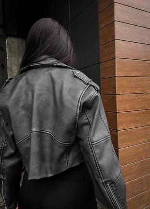 Куртка косуха шкіряна зара, zara оригінал нова з бірками