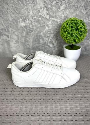 Adidas vs pace кеды кроссовки 45 размер спортивные белые оригинал