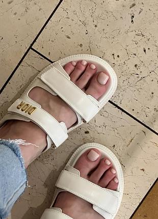 Босоніжки жіночі christian dior