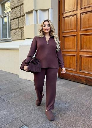 Жіночий трикотажний костюм двійка,ангоровий,ангоровый,женский трикотажный костюм двойка