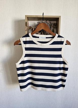 Женский вязаный короткий топ primark размер хл