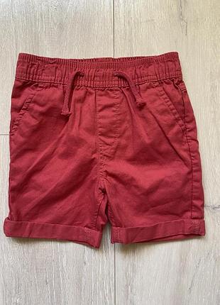 Нові котонові шорти 18-24 місяців primark