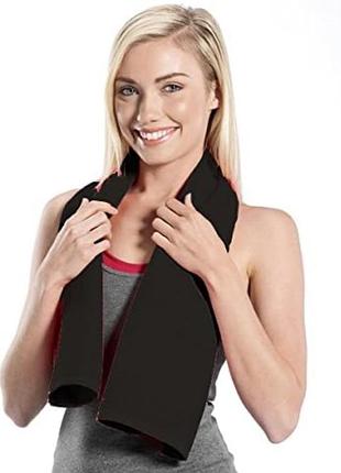 Спортивний рушник з мікрофібри domyos для спортзалу  та басейну