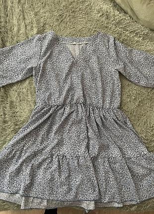 Сукня в квітковий принт