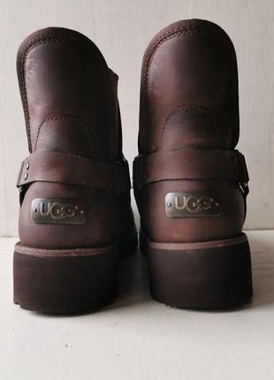 Ugg зимние ботинки челси, нубук, овчина3 фото