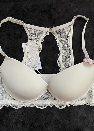 Бюстгальтер з мережевною спинкою, розмір 75в