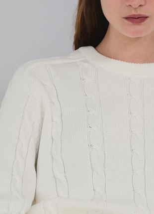 Светр з косами zara 3