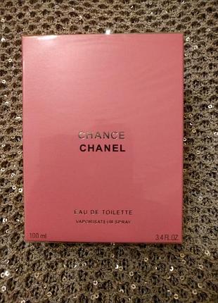 Chanel chance eau de toilette 100 ml
