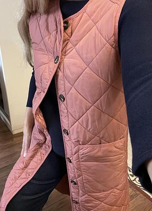 Globalfunk безрукавка жилетка довга стегана