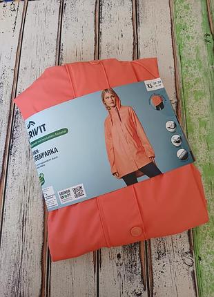 Женский плащ, дождевик, неоновая женская парка дождевик