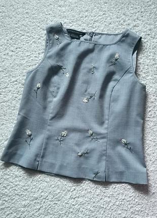 Шерстяная блуза топ laura ashley блуза топ на подкладке шерстяная блуза с вышивкой