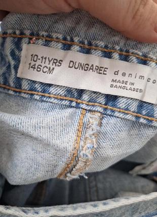 Джинсы,джинсовый комбинзон.146 4