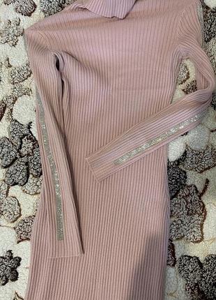 Сукня в рубчик