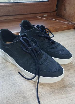 Туфли кожаные кроссовки
стелька28см