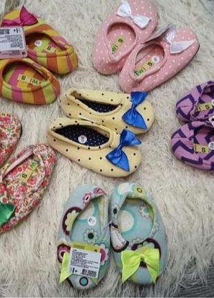 Домашние тапочки, тапки с узором
