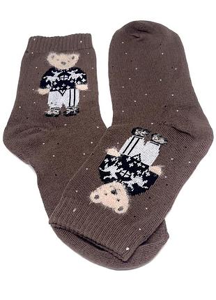 Тренд стильные женские мягкие носки мишка тедди качественные носки аксессуар для подарка