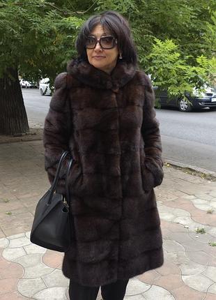 Норковая шуба gaofeiy
