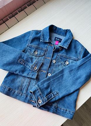 Джинсова куртка children place 7-8 р 122-128