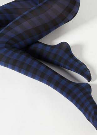 Стильні колготки в клітинку calzedonia