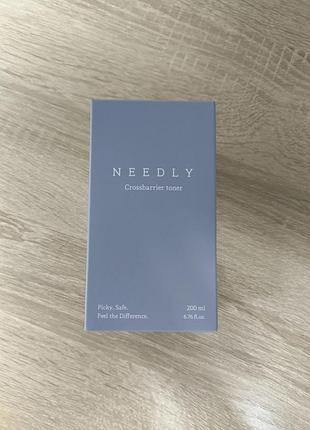 Бар’єрний тонер з керамідами та пантенолом needly crossbarrier toner, 200 ml