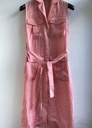 100% льон🌸супер сукня👍