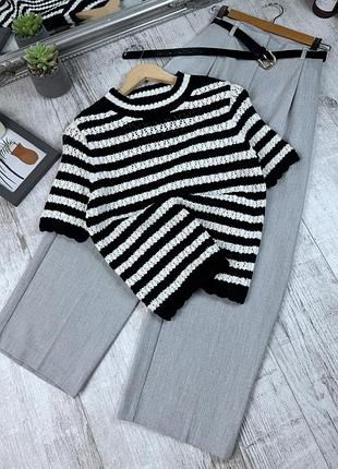 Джемпер в смужку