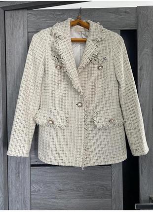 Піджак жакет новий в клітинку