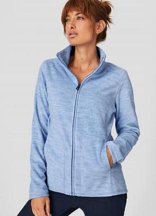 Небесно-голубая флиска меланж с немецкого сайта c&amp;a, размер xs, l