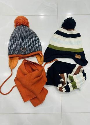Шапка + шарф набір 52